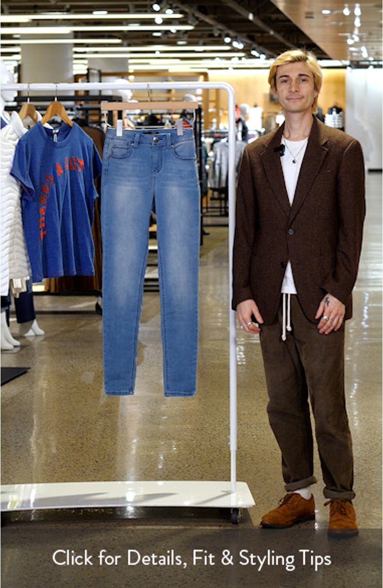 Butter Mid Rise Skinny Jeans, sales video thumbnail