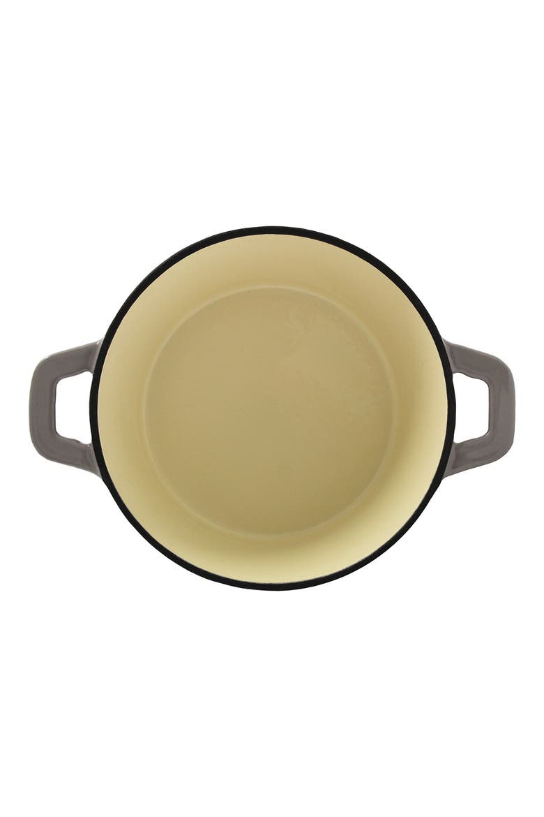 INTERNATIONAL Neo 3qt. Cast Iron Covered Dutch Oven, Alternate, color, GREY