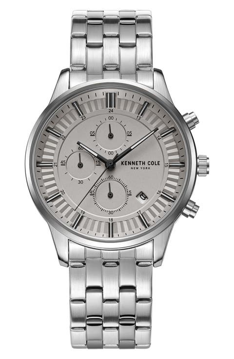 Bracelet Chronograph Watch, 45mm