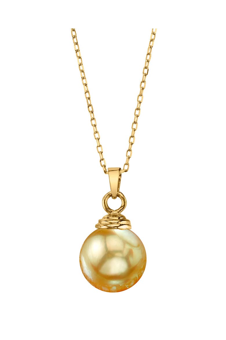 Golden South Sea Hope Pendant, Main, color, Golden Pearl