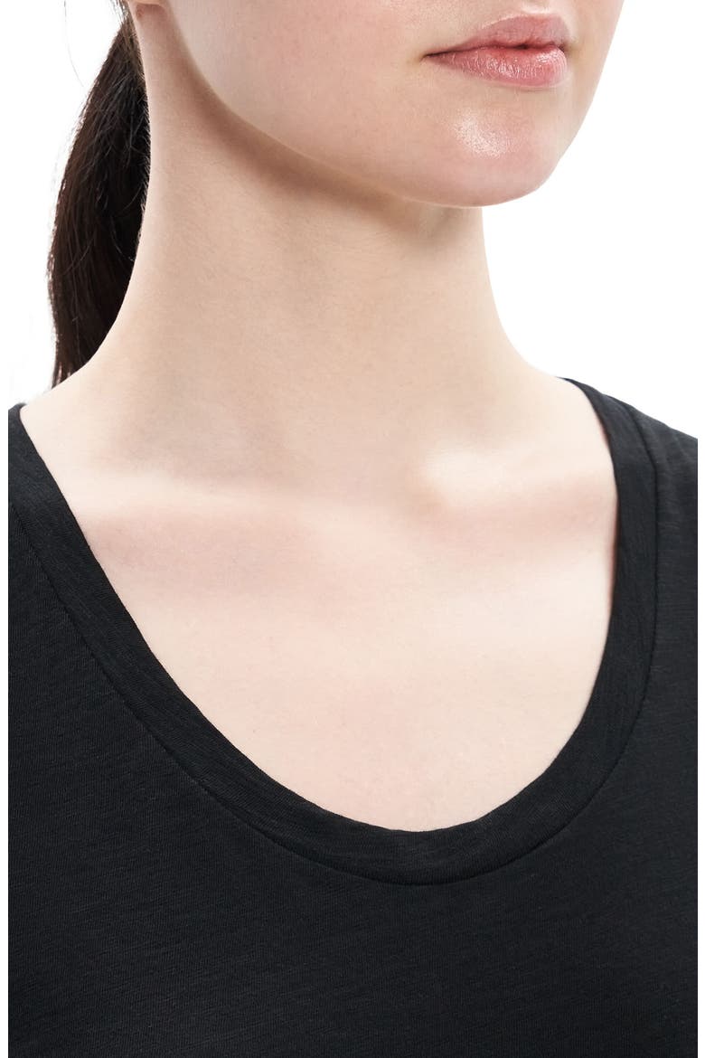 Nebulous Organic Cotton Tank Top, Alternate, color, BLACK - 001