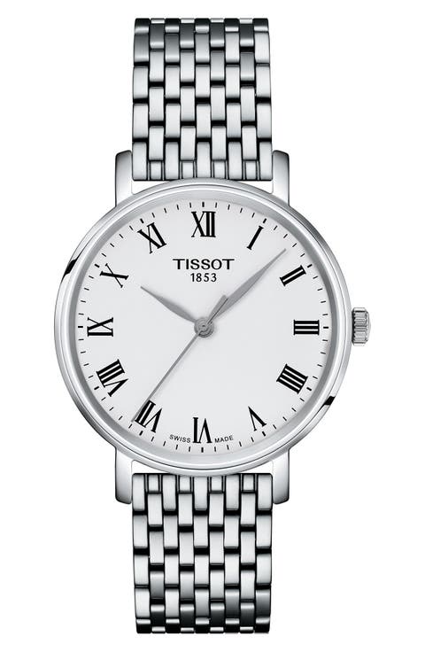 T-Classic Carson Diamond Bracelet Watch, 30mm
