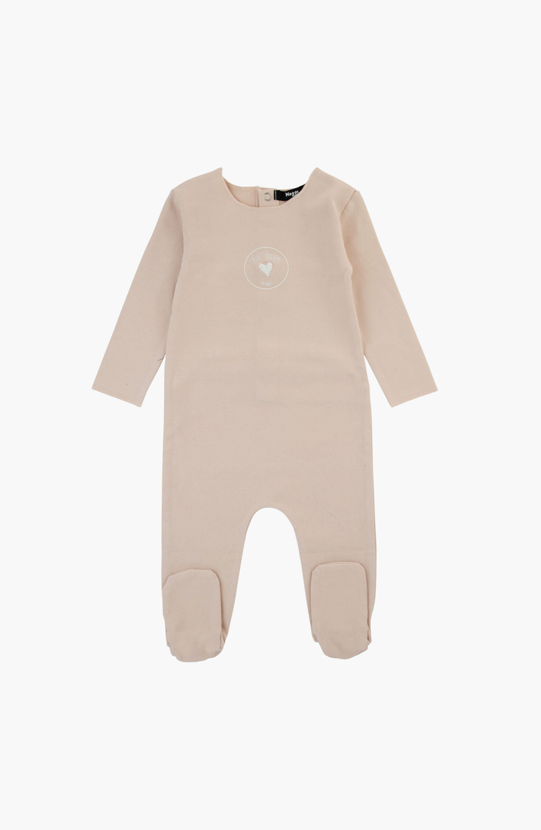 NoggiWear Lil' Love Footie, Main, color, Pale Pink