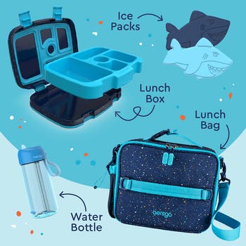 Kids' Print Back to Lunch 5-Piece Set