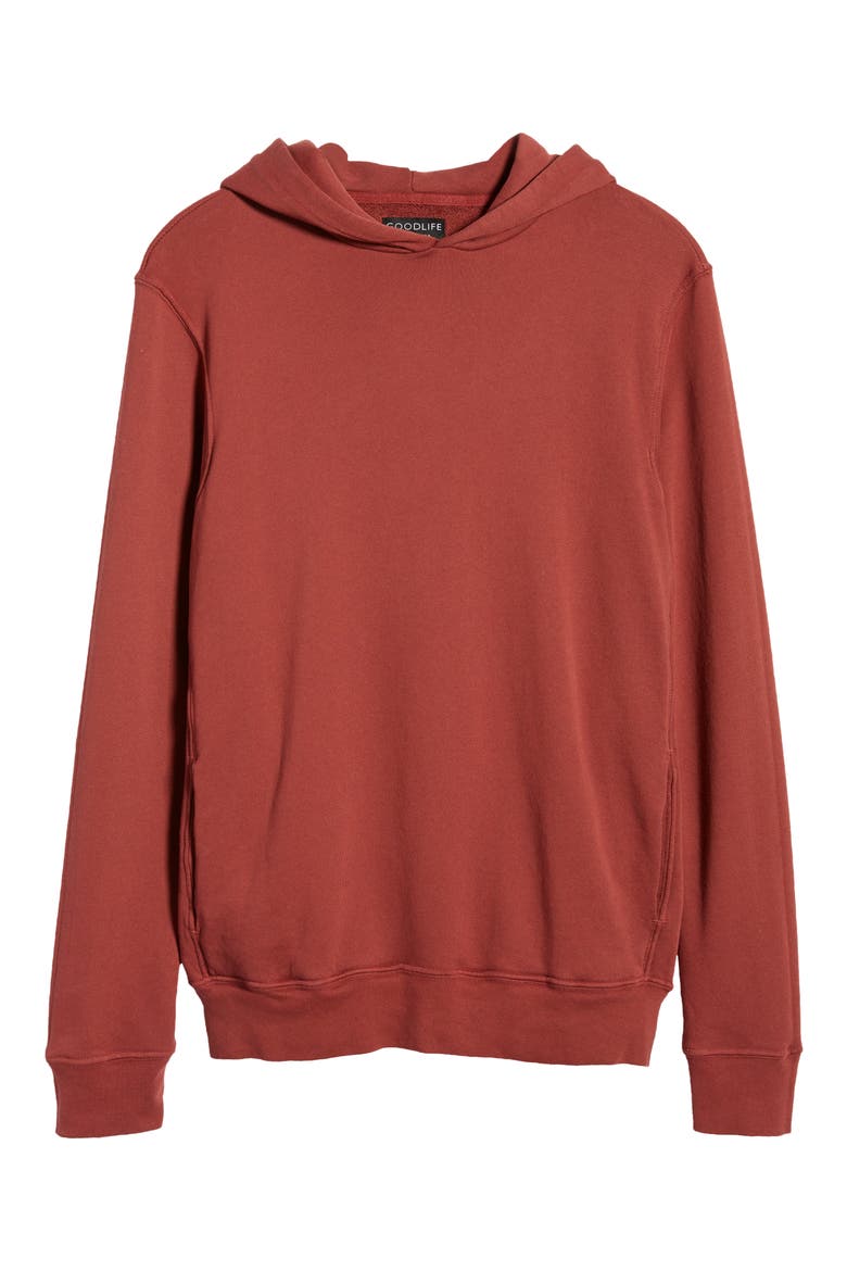 Loop Terry Hoodie, Alternate, color, RUSSETT