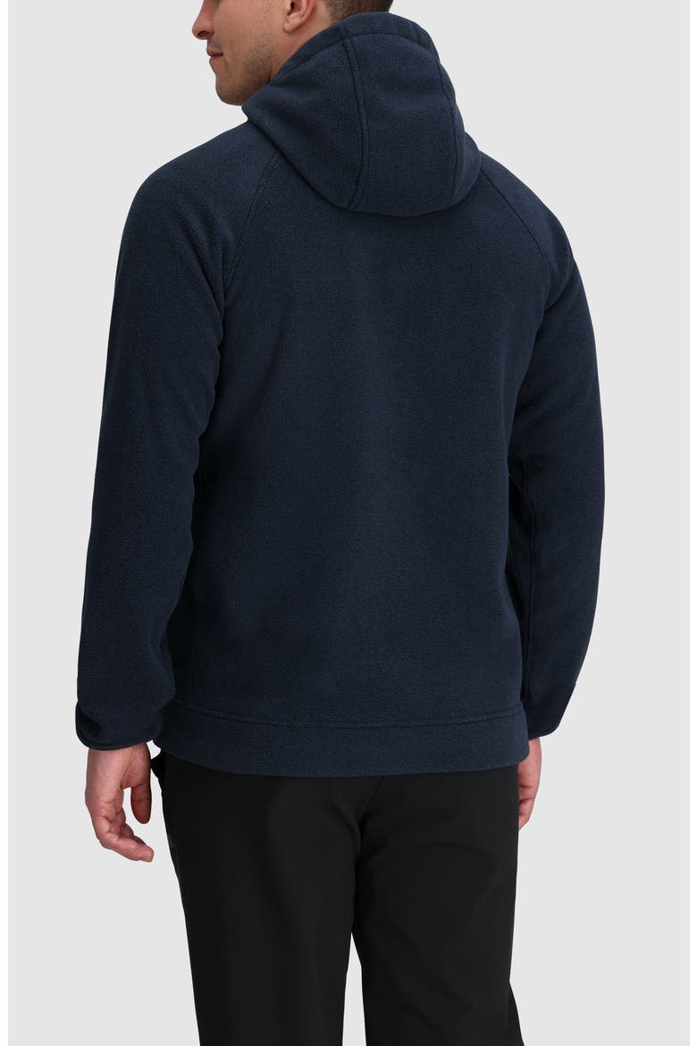 Polartec 200 Hooded Jacket, Alternate, color, DARK NAVY HEATHER