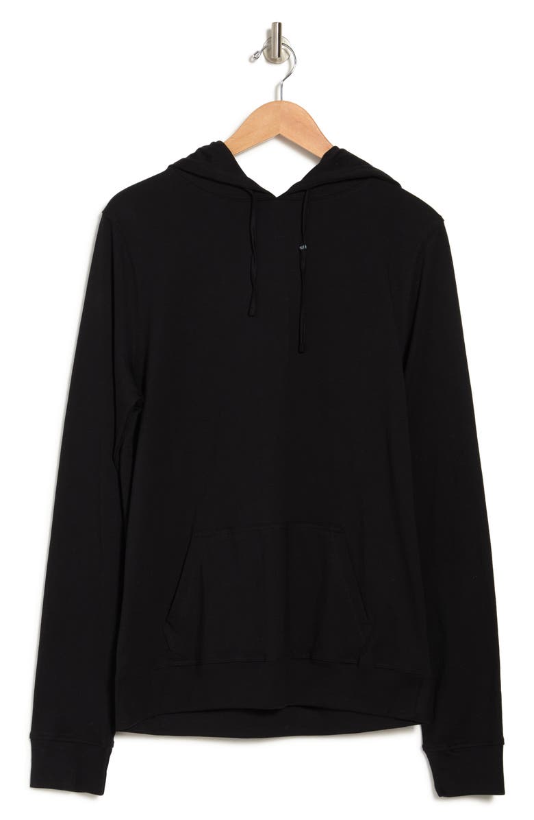 UNSIMPLY STITCHED Super Soft Drawstring Hoodie, Alternate, color, Black