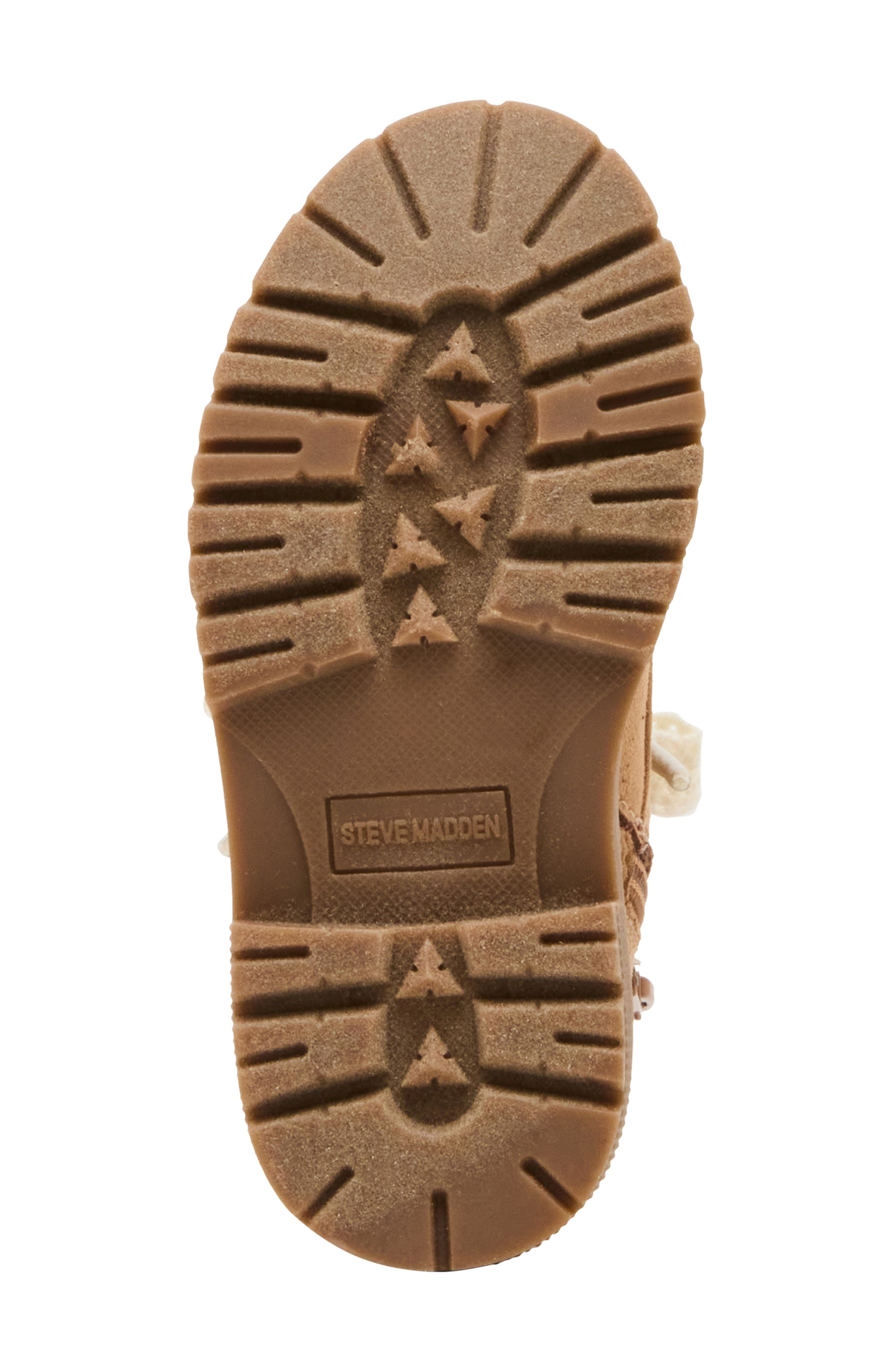 Kids' Luxelle Combat Boot, Alternate, color, TAN