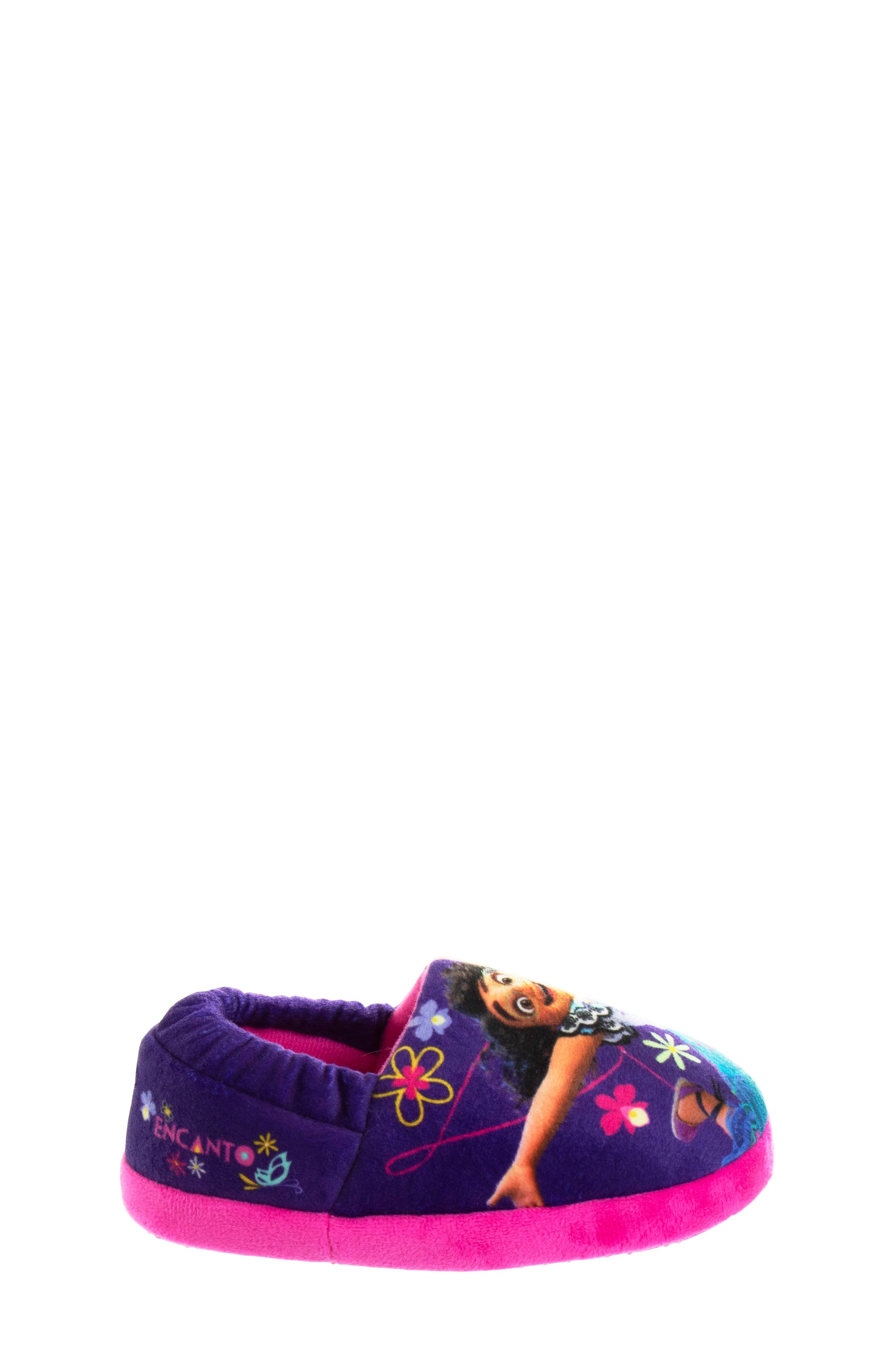 JOSMO Kids' Disney Encanto Slipper, Alternate, color, Dark Purple/Fuchsia
