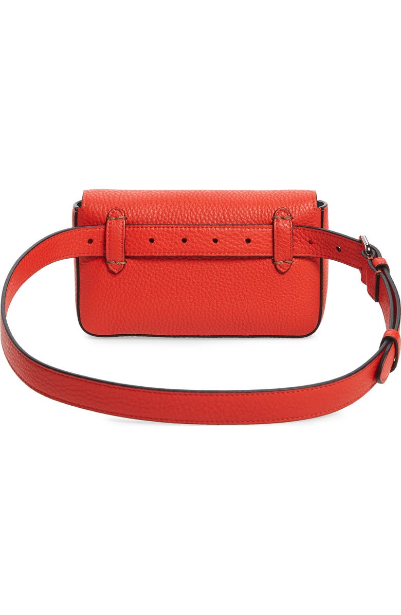 Fendi Leather Belt Bag, Alternate, color,