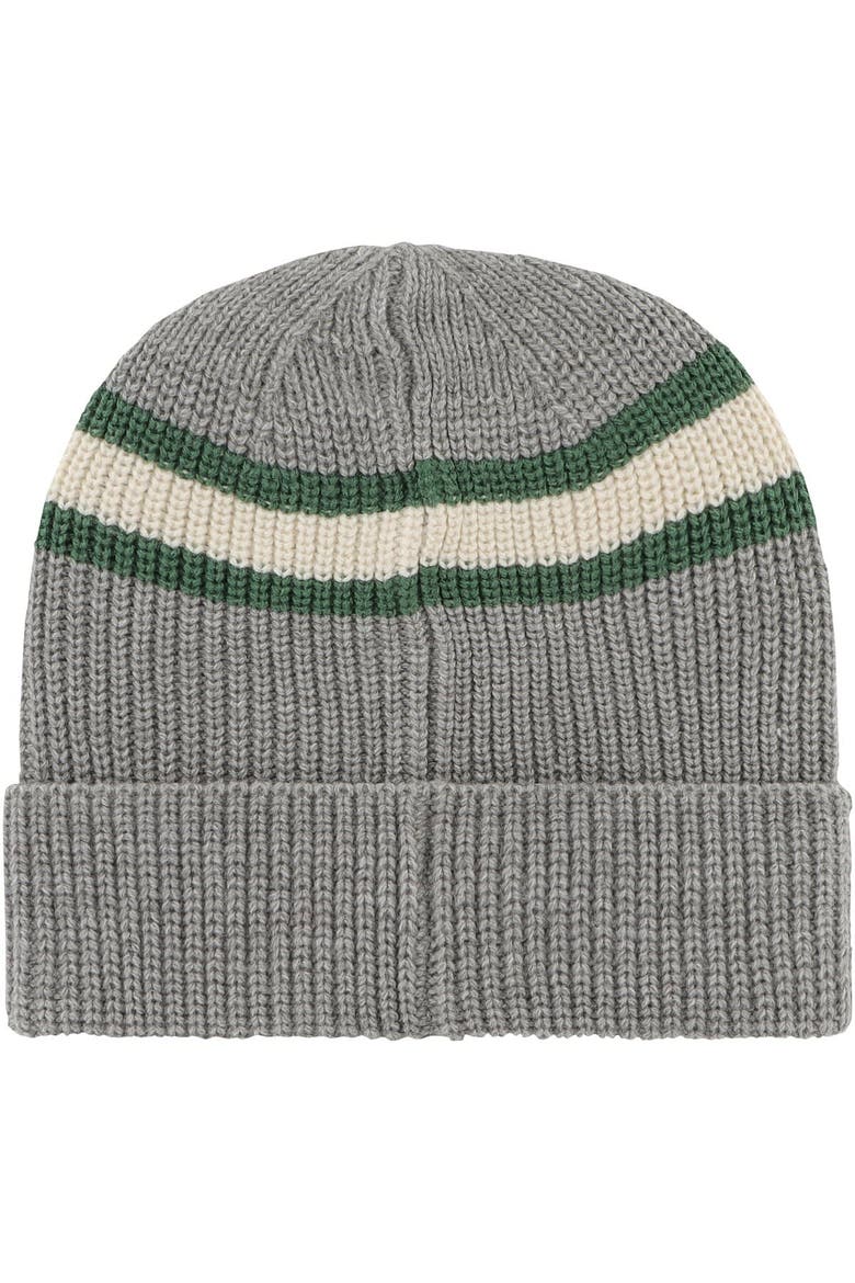 Men's '47 Charcoal Michigan State Spartans Penobscot Cuffed Knit Hat, Alternate, color, Charcoal
