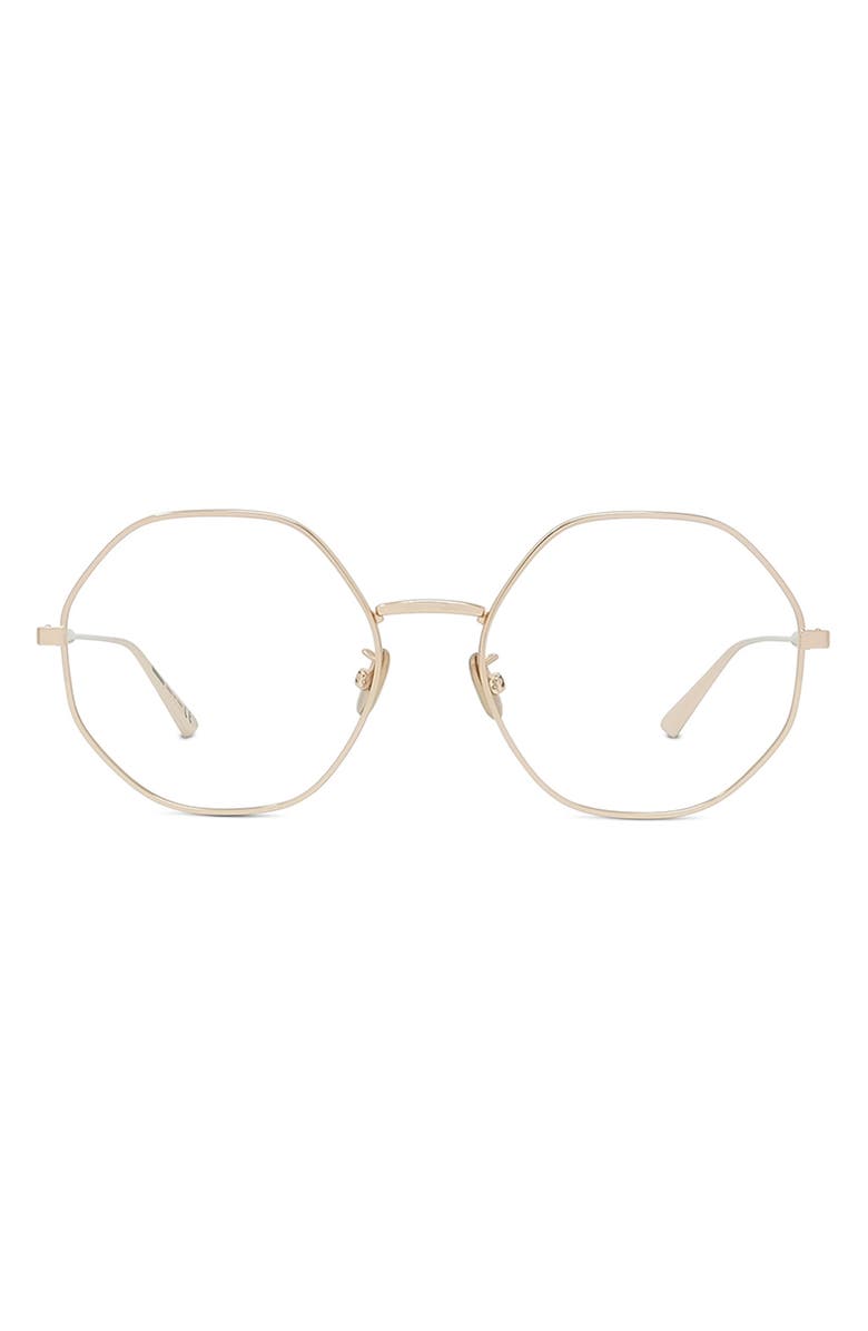 DIOR Gem 50mm Optical Glasses, Main, color, 