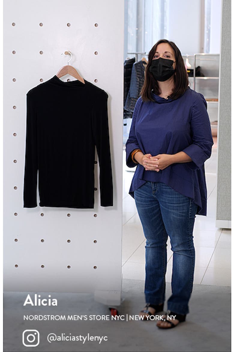 Asymmetric Mock Neck Top video