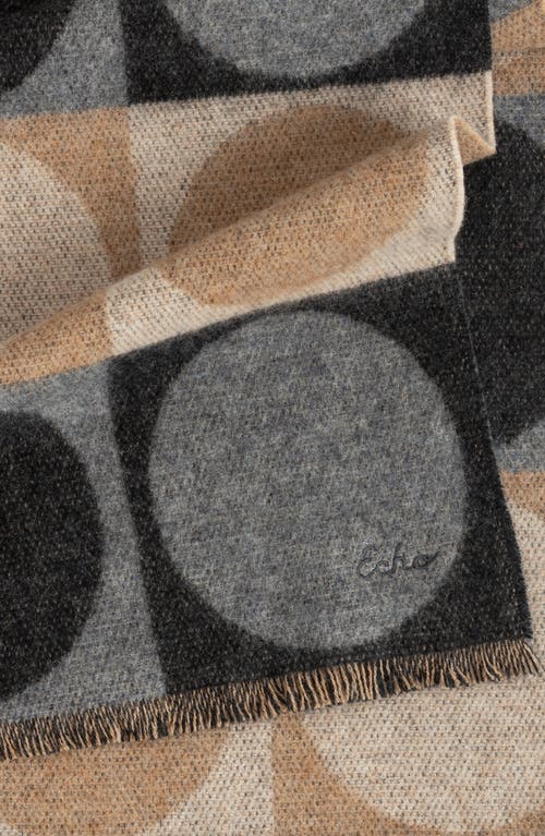 Echo Dotty Scarf In Brown