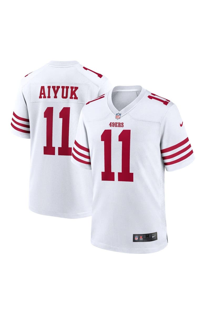 Nike Men's Nike Brandon Aiyuk White San Francisco 49ers Player Game Jersey, Main, color, White