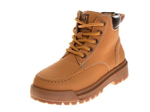 Lace Up Boots Boys  Durable Rugged Outdoor Work Boot Style High Traction Sole (Little Kid/Big Kid)