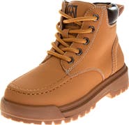 AVALANCHE Lace Up Boots Boys  Durable Rugged Outdoor Work Boot Style High Traction Sole