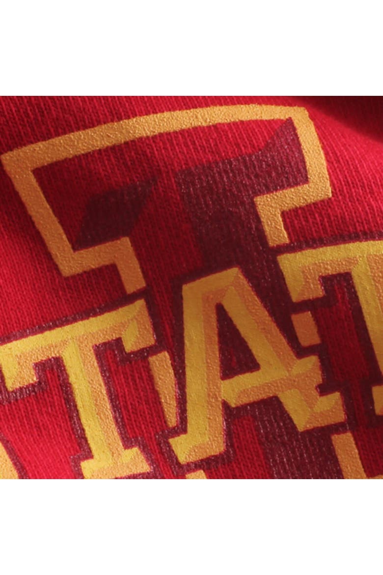Women's Cardinal Iowa State Cyclones Spirit Jersey Oversized T-Shirt, Alternate, color, Cardinal