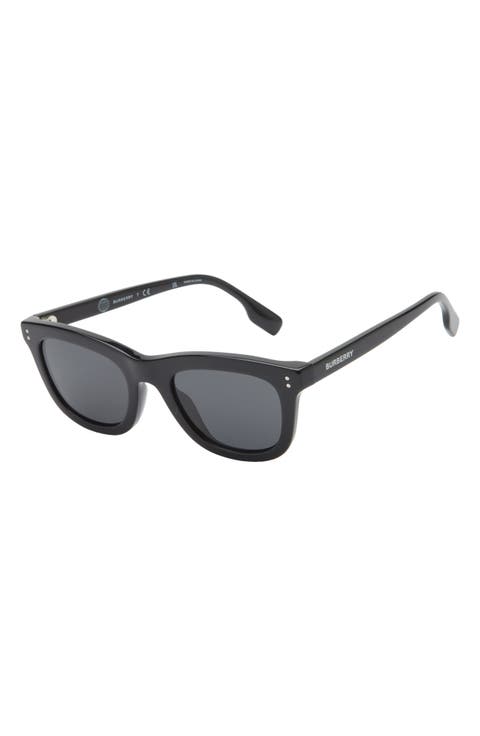 46mm Pillow Rectangular Sunglasses