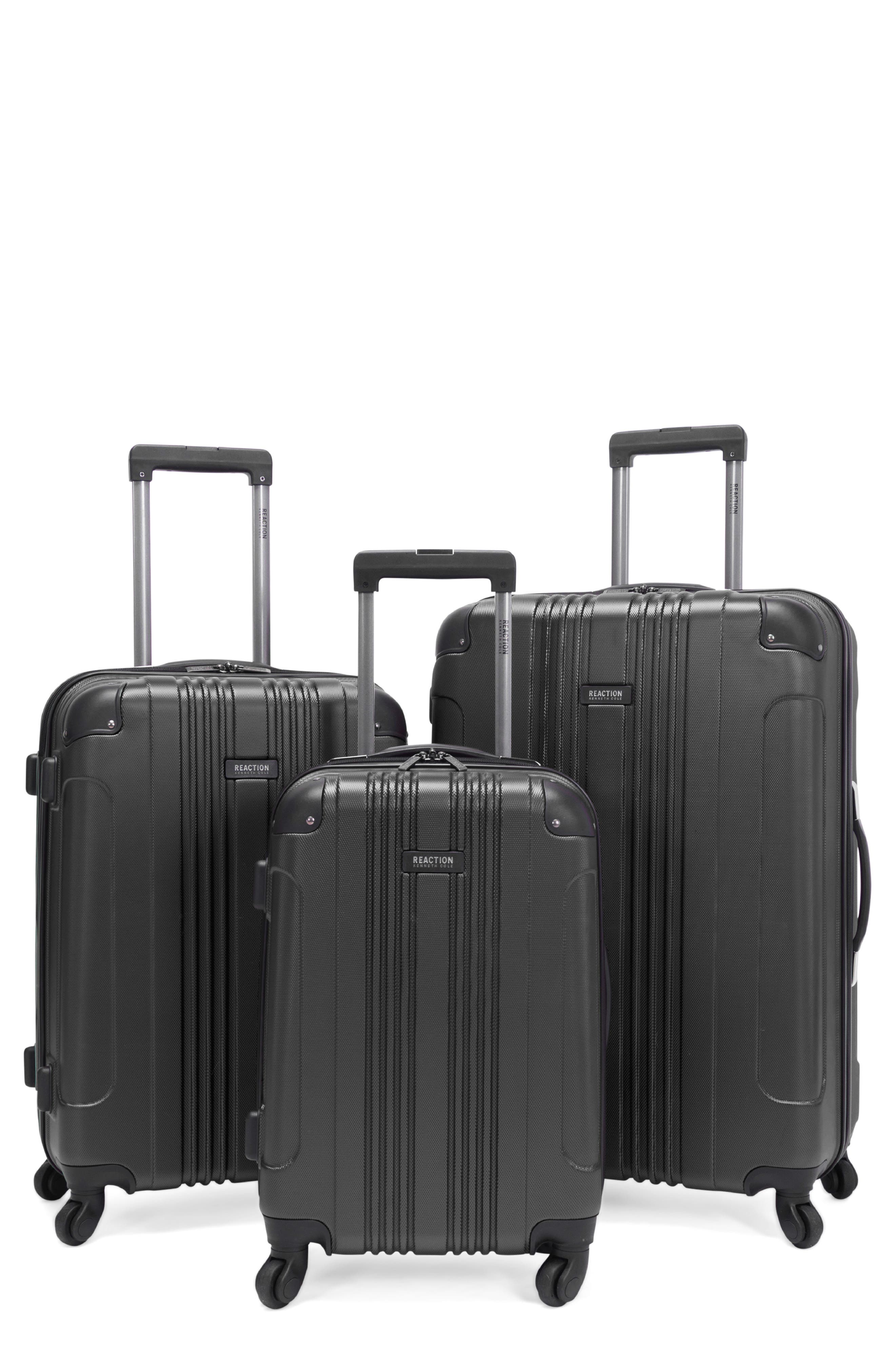 Reaction Kenneth Cole 3-Piece 4-Wheel Spinner Lightweight Luggage Set