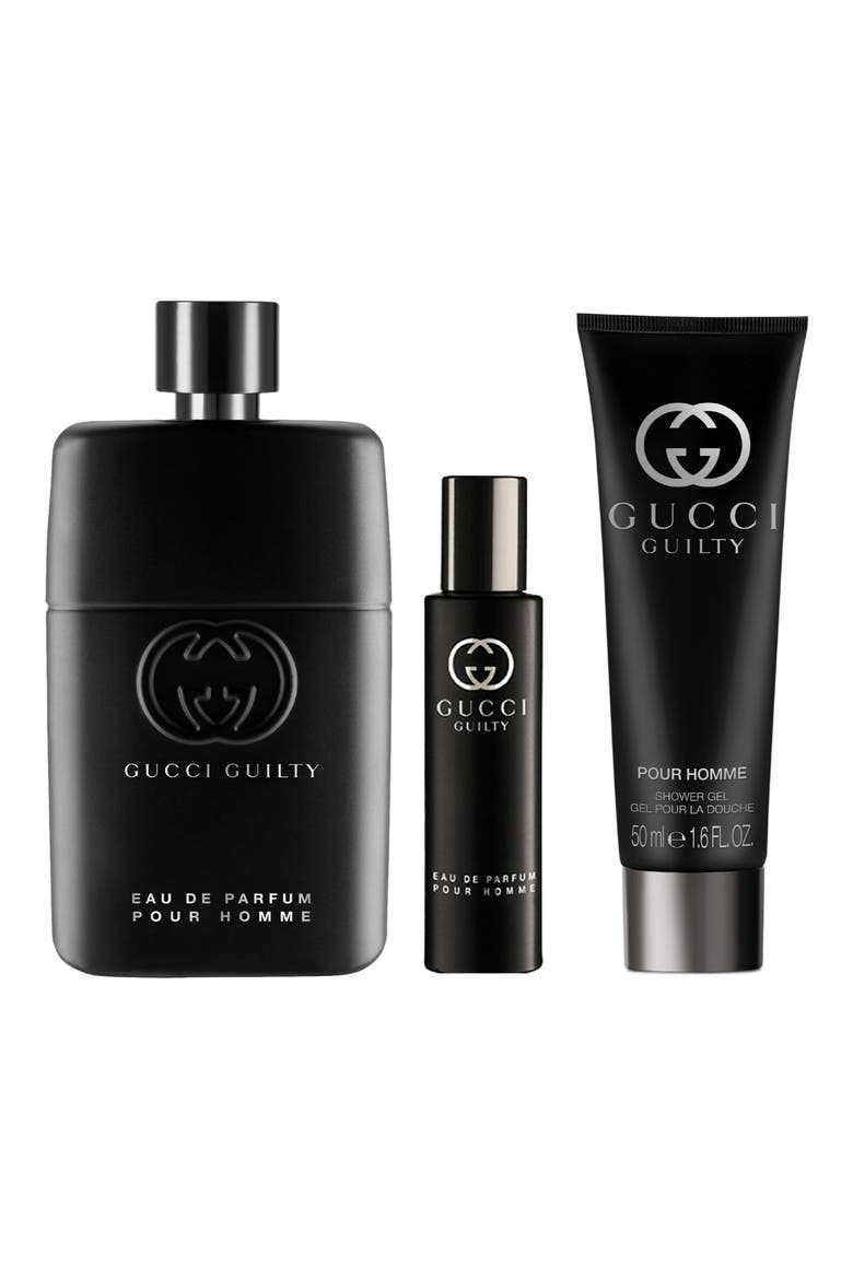 Guilty Pour Homme Eau de Parfum 3-Piece Gift Set $221 Value, Alternate, color, NO COLOR
