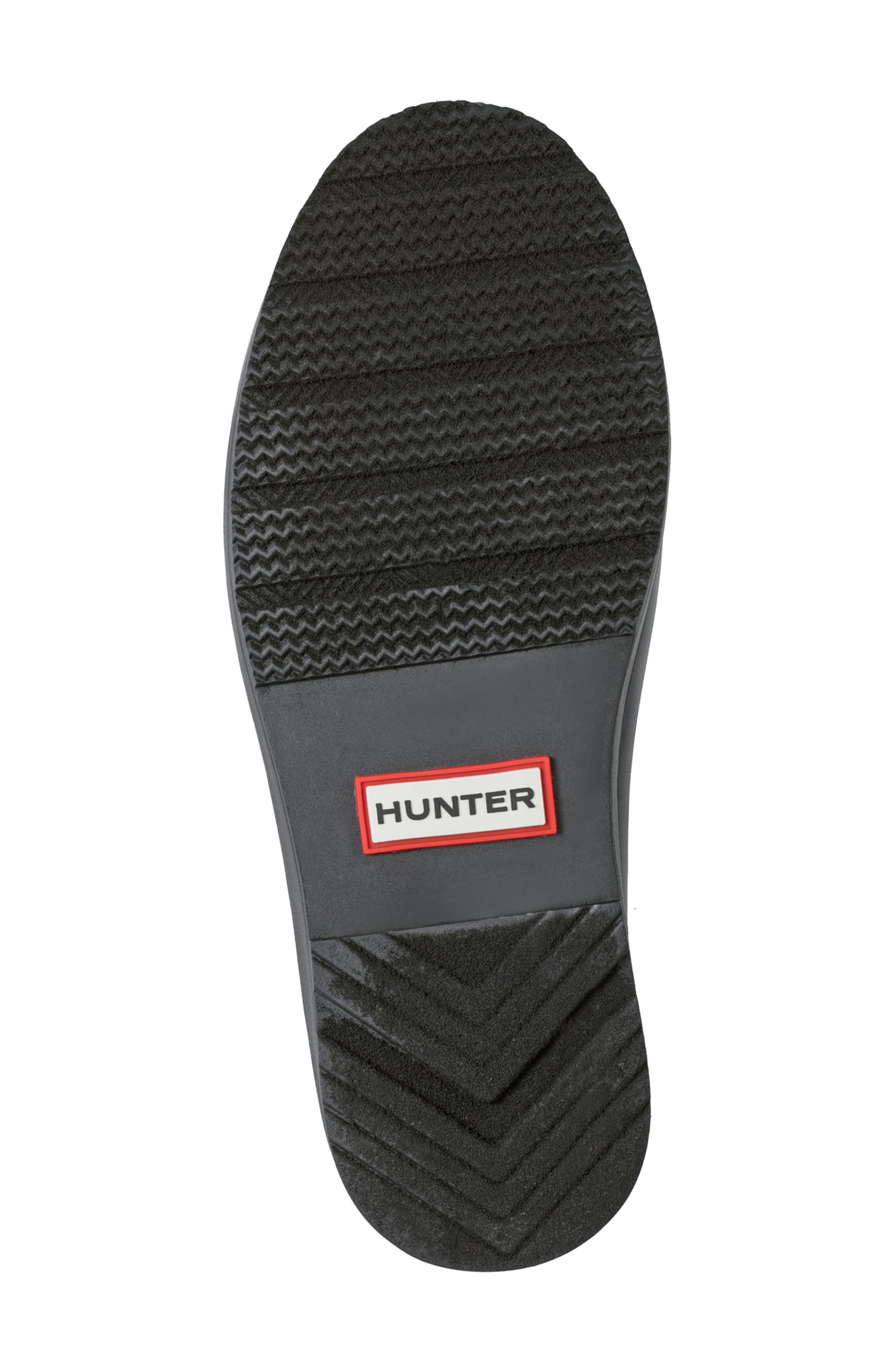 Hunter Tabitha Chelsea Waterproof Rain Boot, Alternate, color, Black/ Black