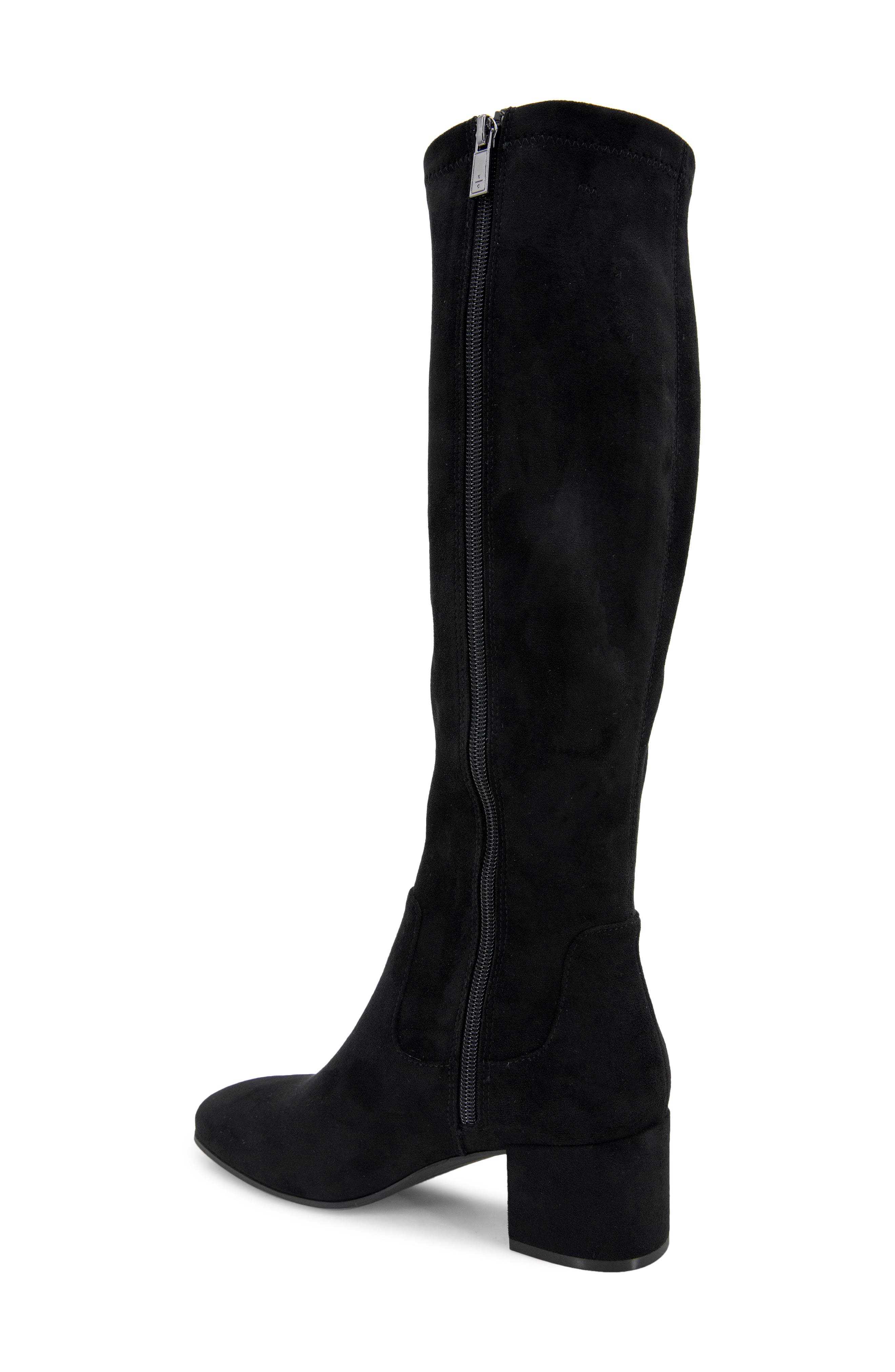 Rida Stretch Tall Boot, Alternate, color, BLACK