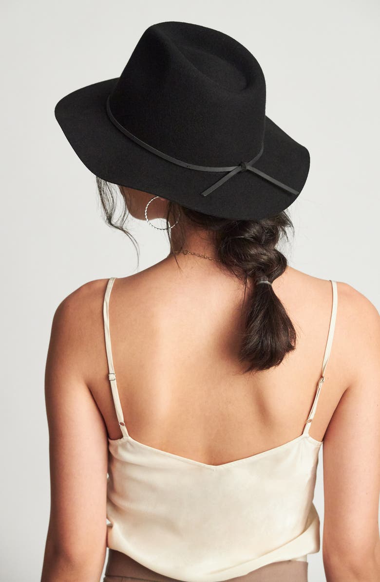 Brixton Wesley Wool Fedora, Alternate, color,