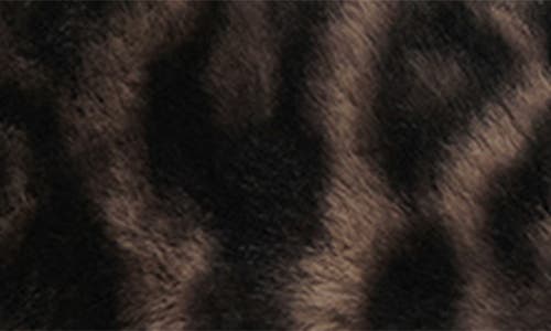 Apparis Misha Faux Fur Mule Slipper In Brown