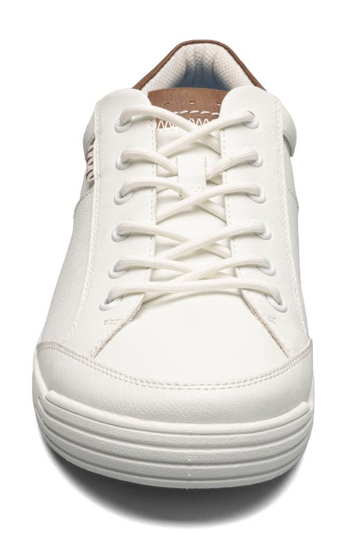 Nunn Bush Kore City Walk Lace-up Sneaker In White