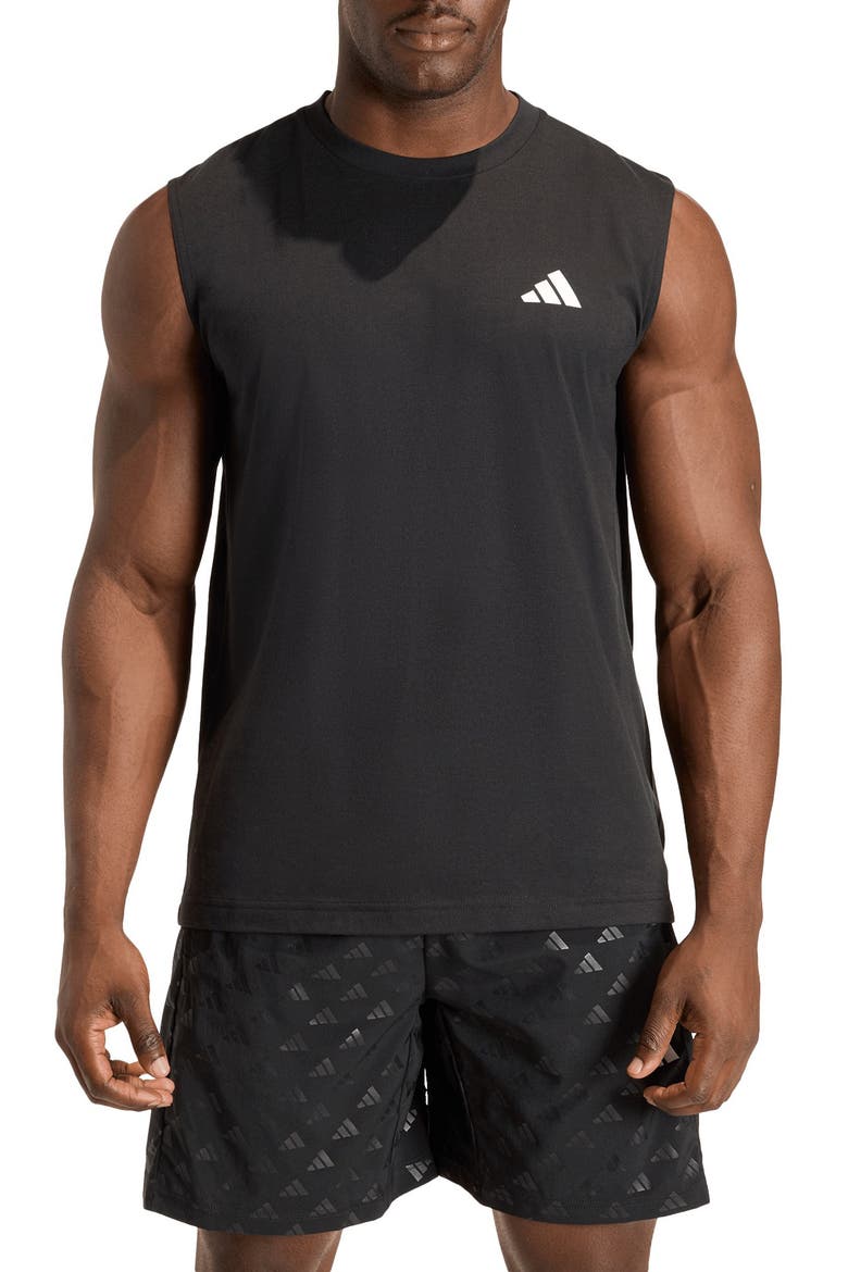 Workout Essentials FeelReady Tank, Main, color, BLACK