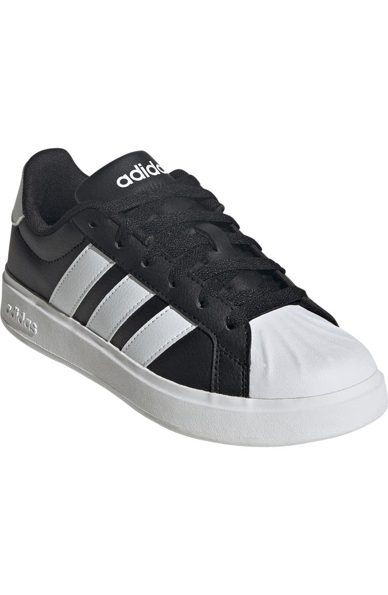 adidas Kids' Street Talk Sneaker, Main, color, Core Black/ Footwear White