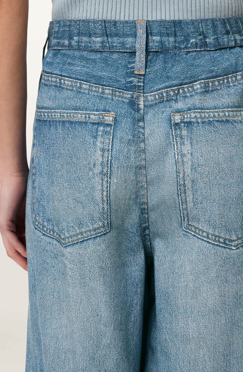 AllSaints Jett Wide Leg Jeans, Alternate, color, Illusion Indigo