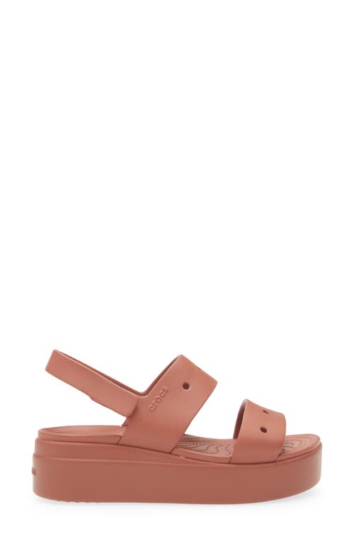 CROCS CROCS BROOKLYN SLINGBACK PLATFORM WEDGE SANDAL