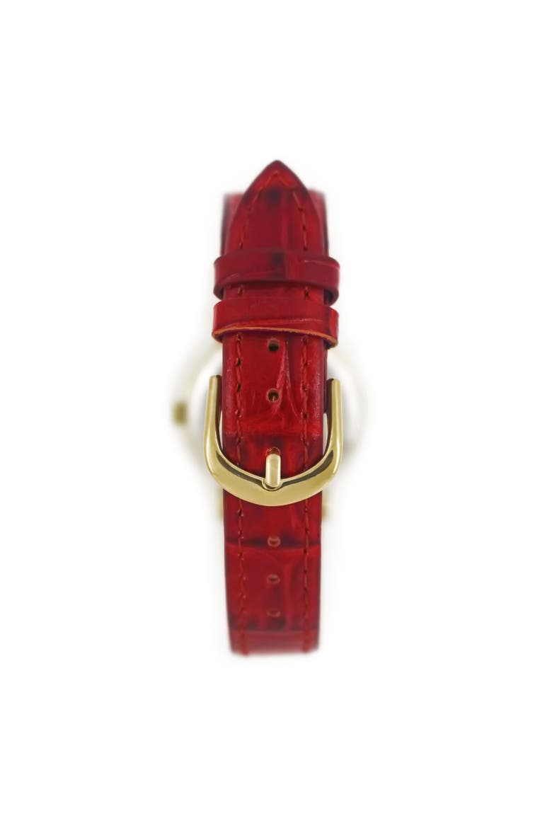 Novelty Santa Claus Christmas Watch- 40MM, Alternate, color, Red