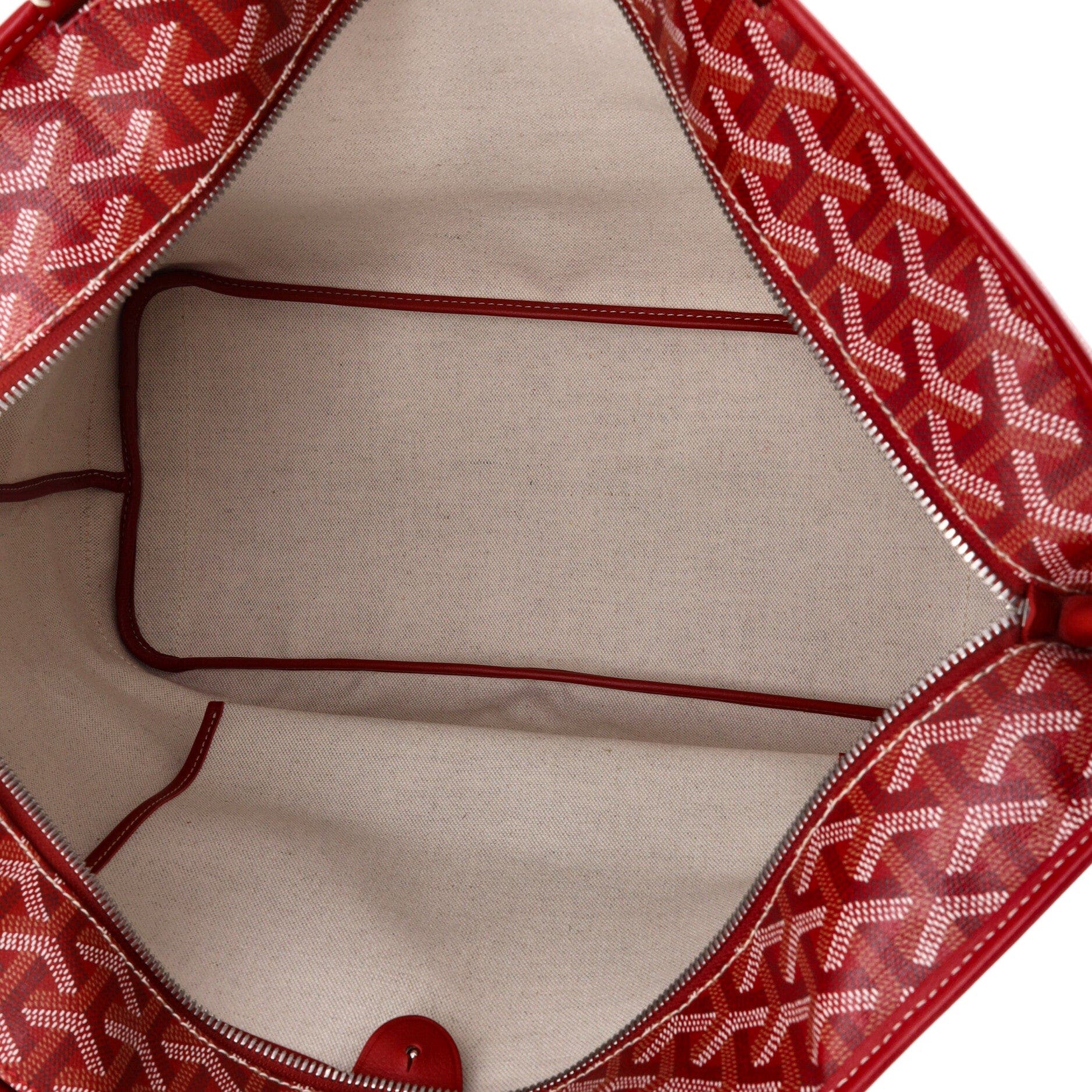 Artois Tote Coated Canvas MM, Alternate, color, Red