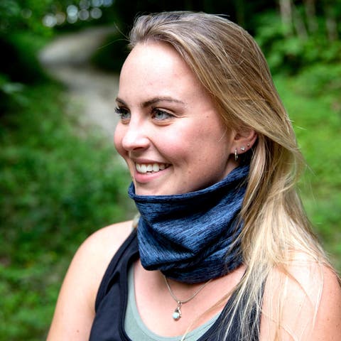 Comfort Stria Tube Neck Gaiter