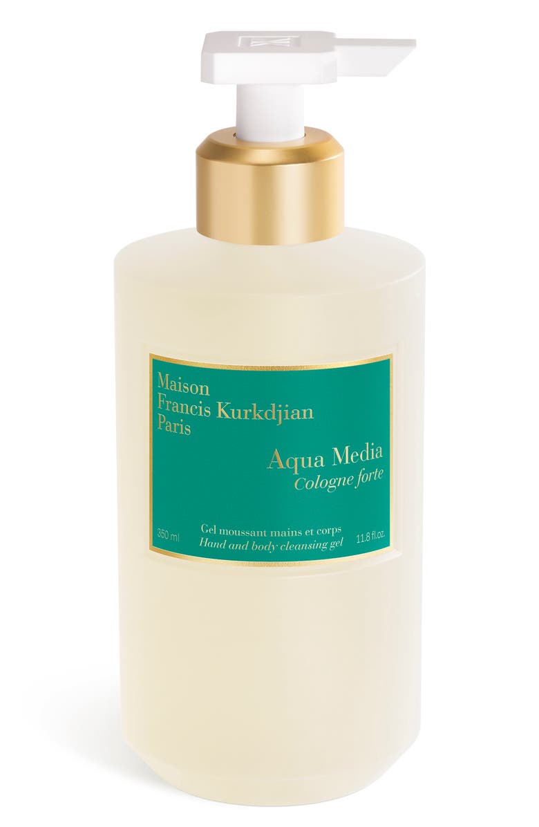 Maison Francis Kurkdjian Aqua Media Cologne forte Hand & Body Cleansing Gel, Main, color,