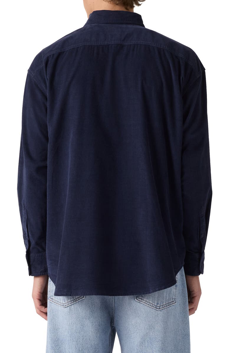 Levi's Loose Fit Cotton Button-Up Shirt, Alternate, color, Navy Blazer