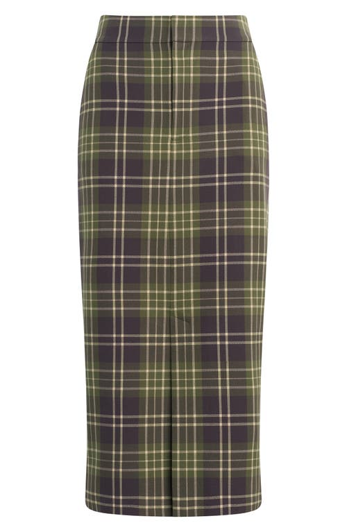 Favorite Daughter The Meyer Plaid Midi Skirt In Multi