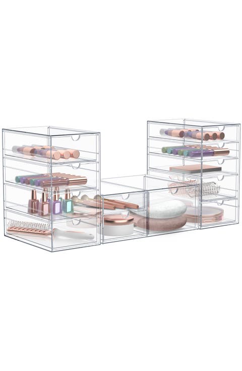 12-Drawer Acrylic Organizer