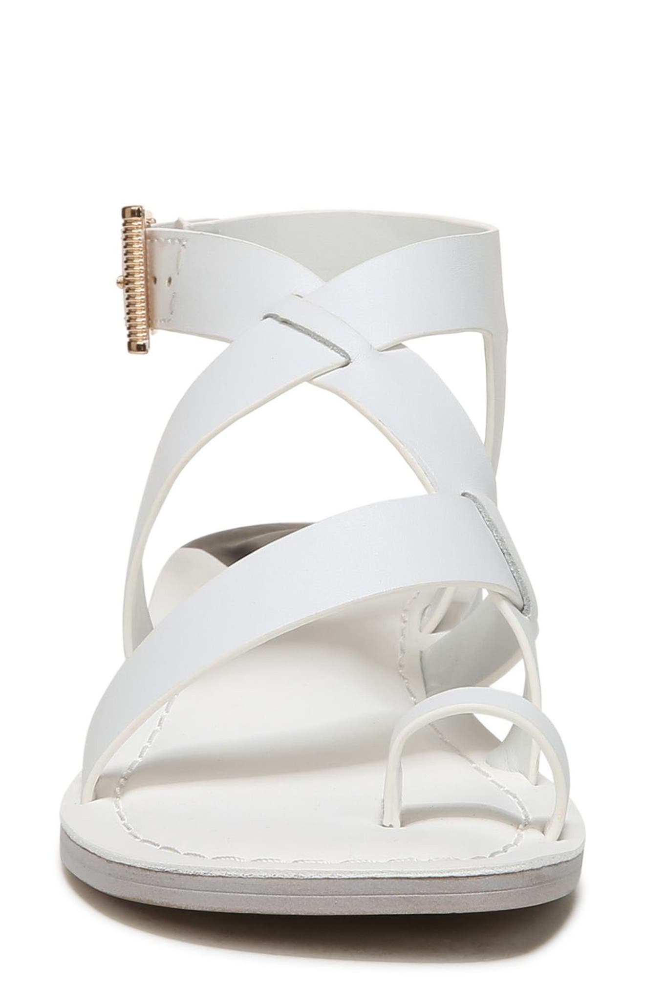 Ina Toe Loop Sandal, Alternate, color, WHITE