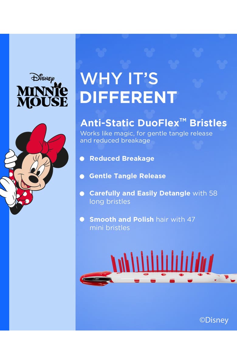 FHI HEAT Detangling Brush Disney Mouse, Alternate, color, Red