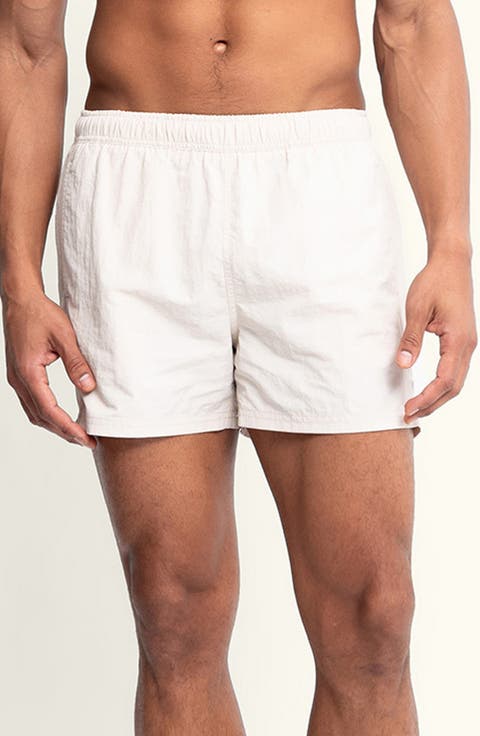 Sebastian Solid 4-Inch Nylon Swim Trunks