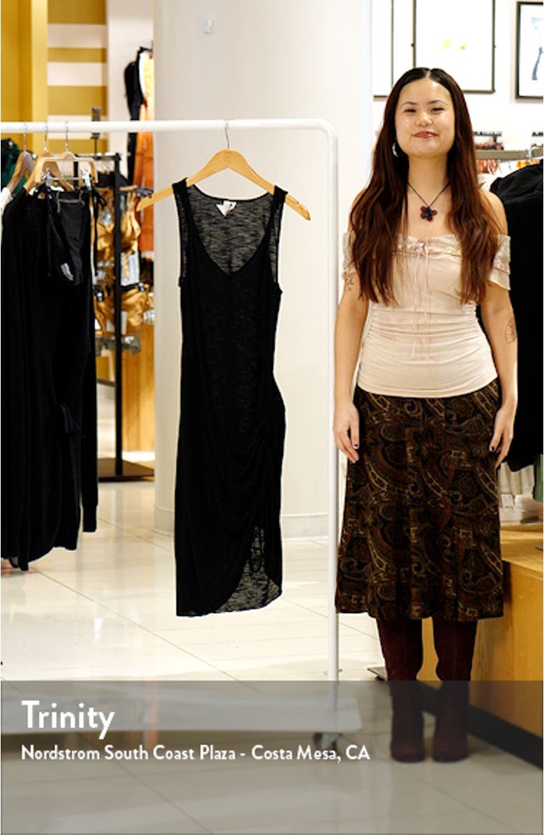 Breezy Basics Cinched Hem Cover-Up Dress, sales video thumbnail