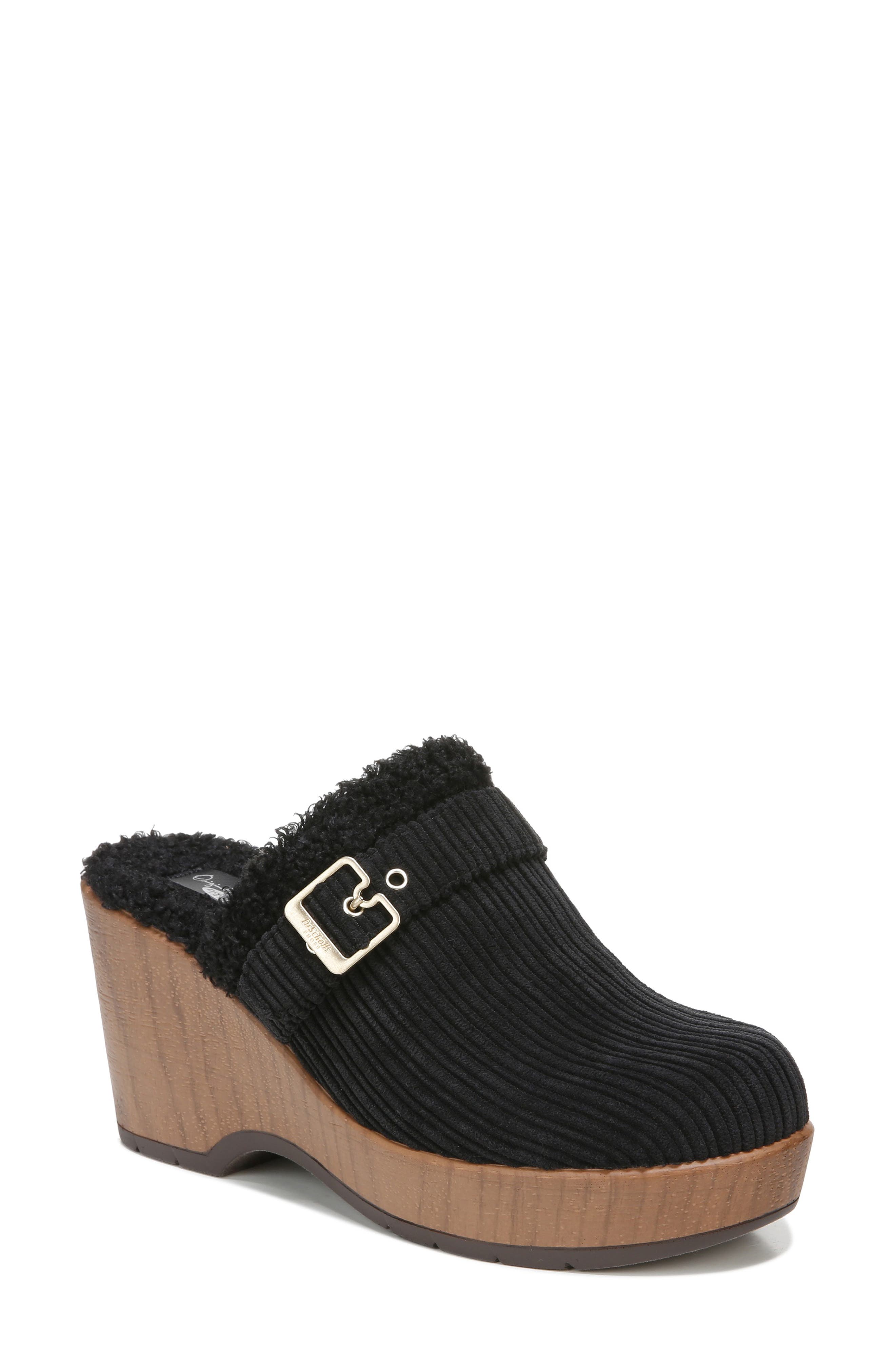 Dr. Scholl's Pixie Faux Shearling Clog, Main, color, 