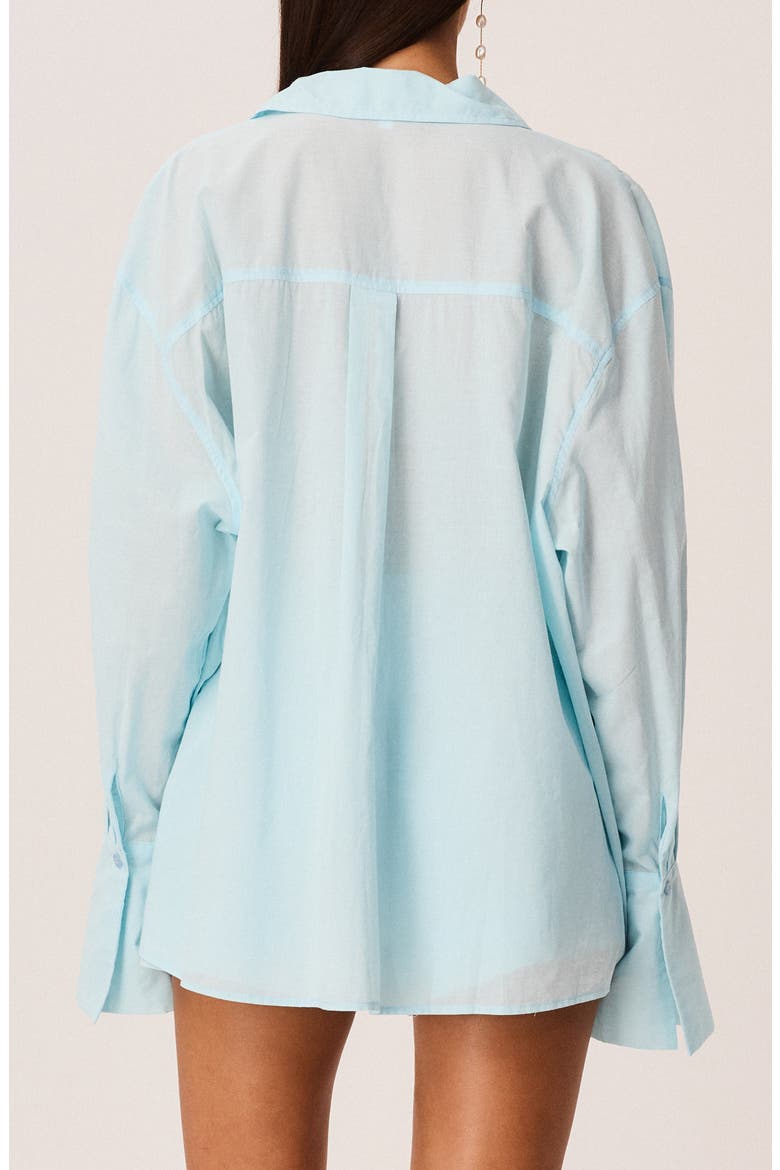 Amren Cotton Shirt, Alternate, color, LIGHT BLUE