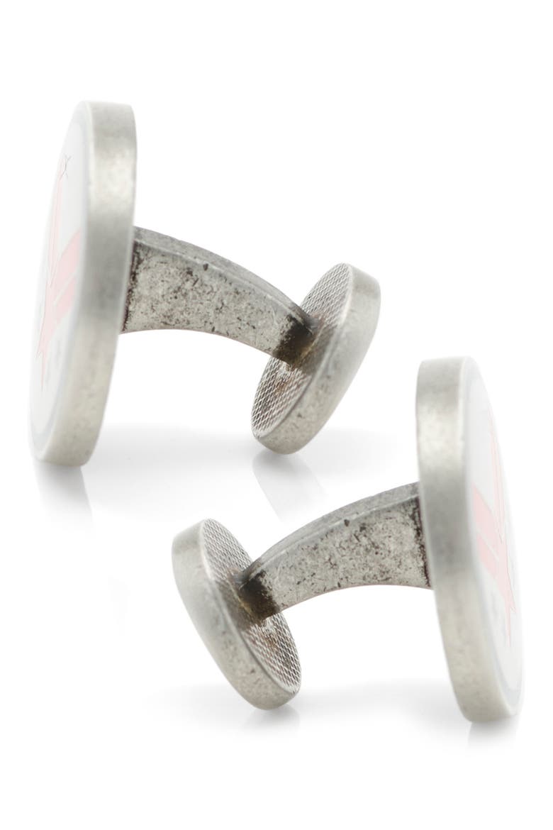 War Machine Cuff Links, Alternate, color, RED