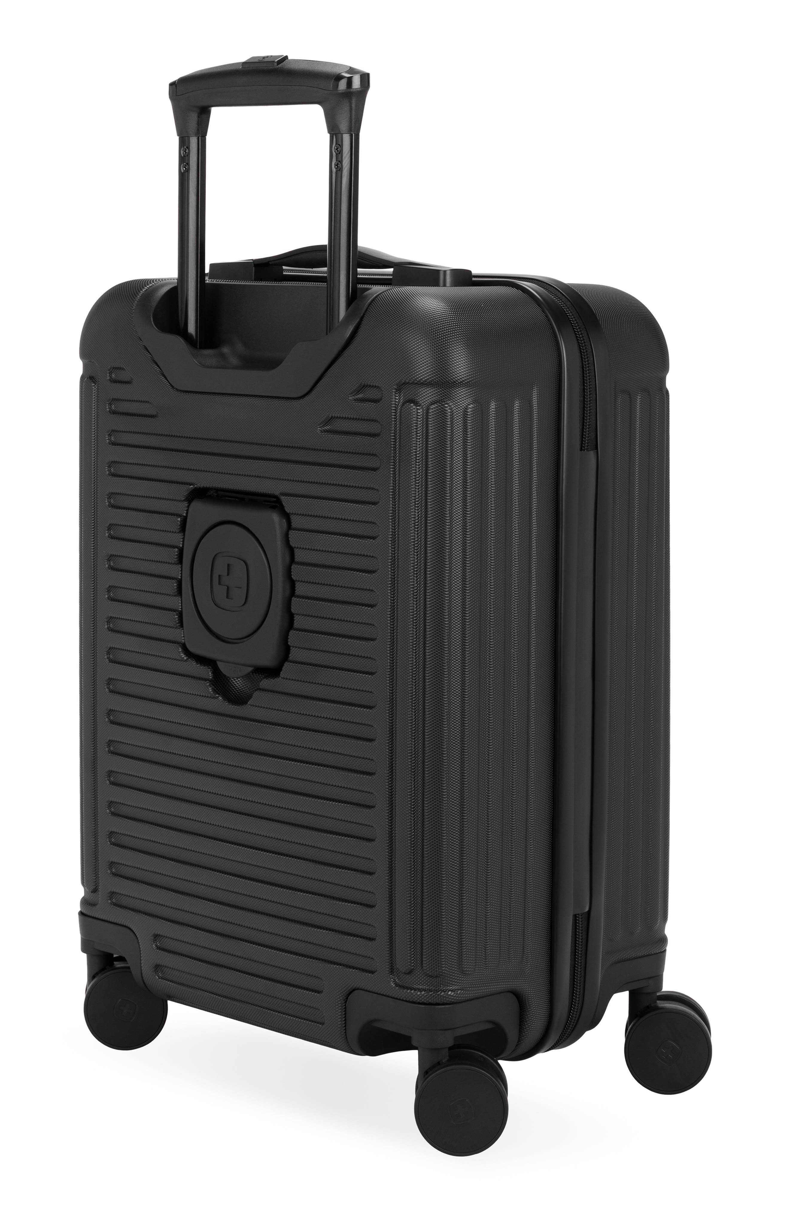 SWISSGEAR 20-Inch Carry-On Hardside Luggage, Alternate, color, Black