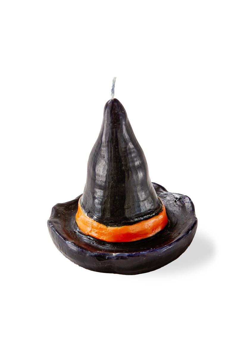 tag Witch Hat Candle - Black Novelty Candle for Halloween, Main, color, Black